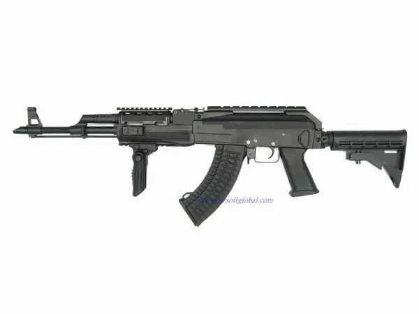 CYMA AK 47 Tactical AEG (Black) (Full Metal)