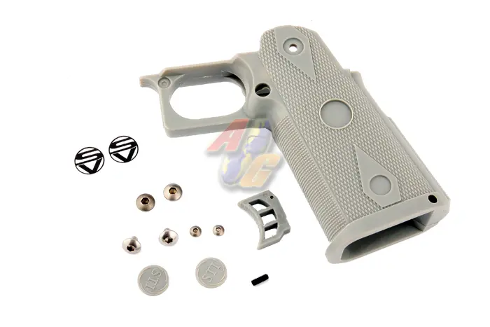 Shooters Design Real Pistol Grip for TM Hi-Capa 5.1 Series (Grey)