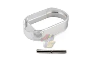 Shooters Design Hot Shot Style Magwell (Silver) for Marui Hi Capa