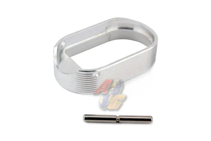 Shooters Design Hot Shot Style Magwell (Silver) for Tokyo Marui Hi-Capa GBB