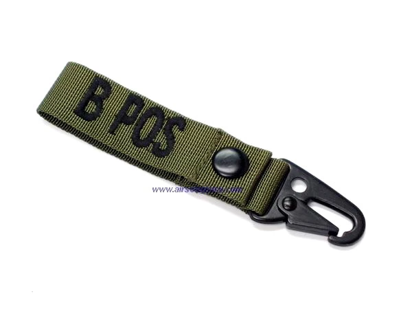 Burst Blood Type Strap Holster - B POS (OD)