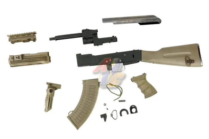 G&P AK Tactical Conversion Kit (Fix Stock) - OD