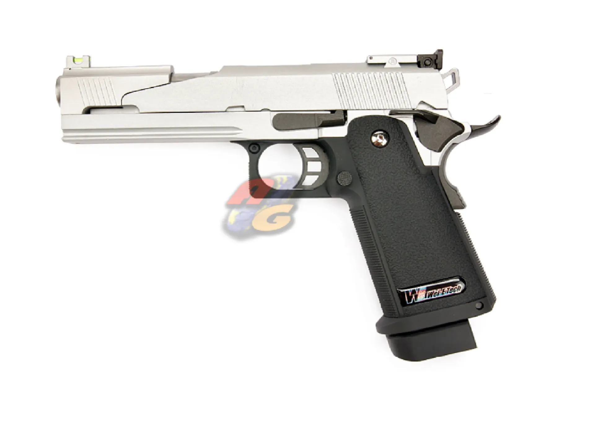 [WE-GP-0178] WE Hi Capa 5.1 Dragon A GBB - Silver