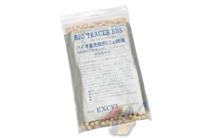 Excel 0.2g Bio Tracer Glow BB's - Orange