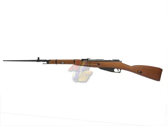 [WG-WC-211L-TB] WinGun Mosin-Nagant M44 Co2 Bolt Action Rifle with Realistic Imitation Wood Furniture 