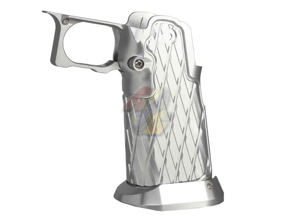 5KU CNC Aluminum Grip Type.11 For Tokyo Marui Hi-Capa Series GBB (Silver)
