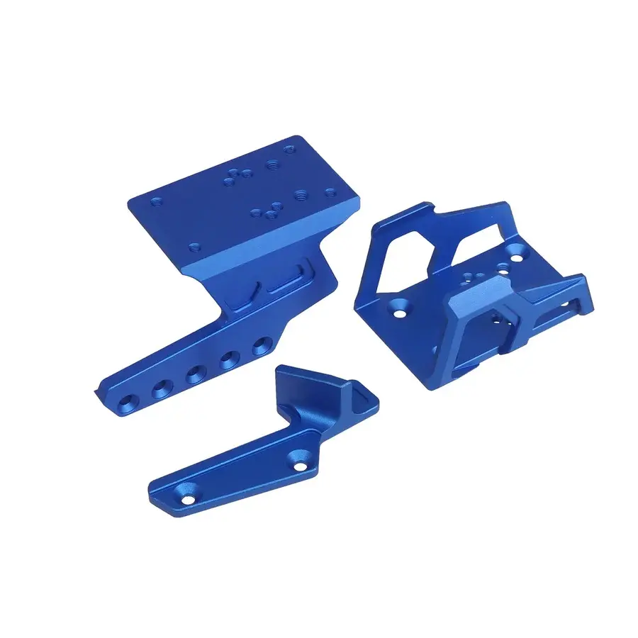 5KU Exoskeleton Optic Mount With Thumb Rest For Tokyo Marui Hi-Capa Series GBB (Blue)