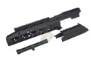 5KU Chassis Mk3 Monolithic M-Lok Handguard For Tokyo Marui AKM GBB (Black)