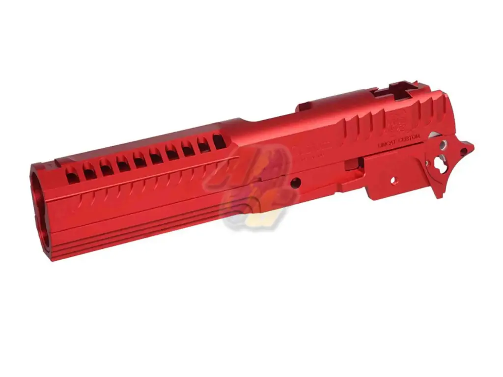 5KU CNC Aluminum 5 Inch LimCat Custom Kit for Tokyo Marui Hi-Capa Series GBB (Red)