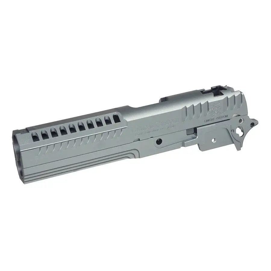 5KU CNC Aluminum 5 Inch LimCat Custom Kit For Tokyo Marui Hi-Capa Series GBB (Grey) 