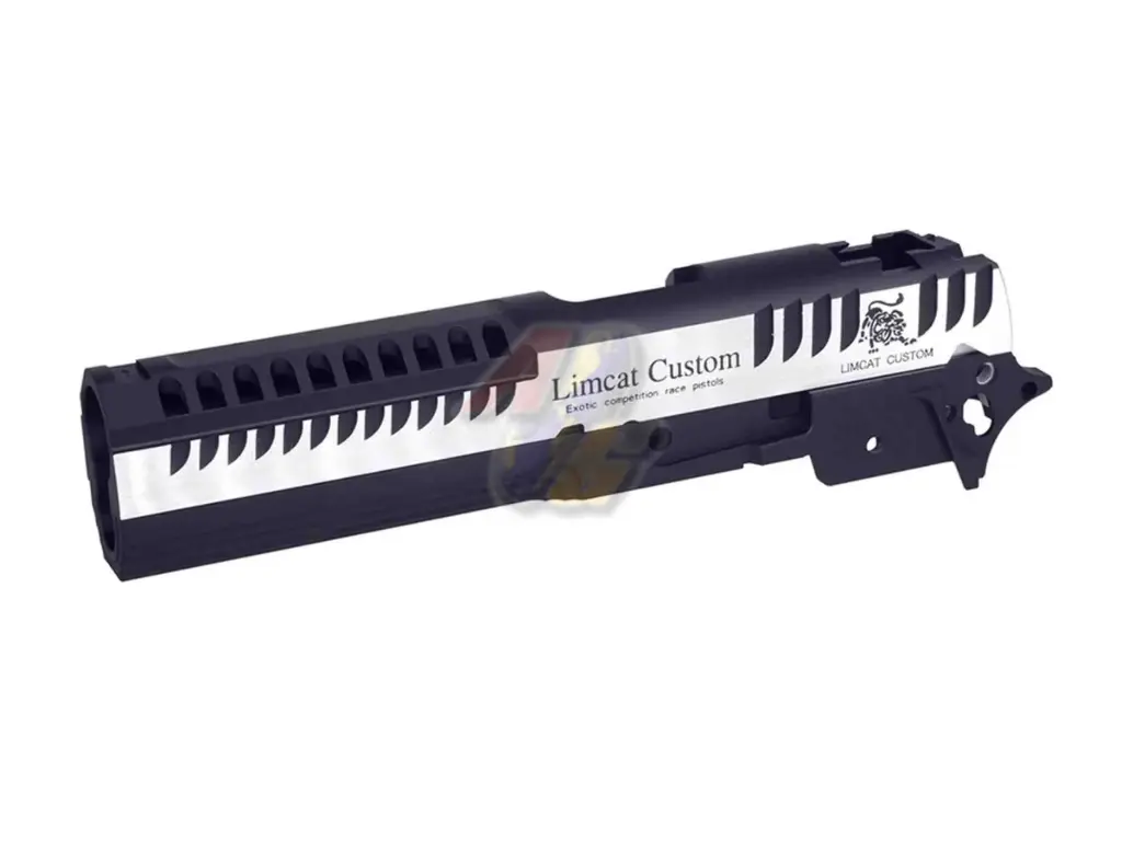 5KU CNC Aluminum 5 Inch LimCat Custom Kit 2 For Tokyo Marui Hi-Capa Series GBB (Black) 