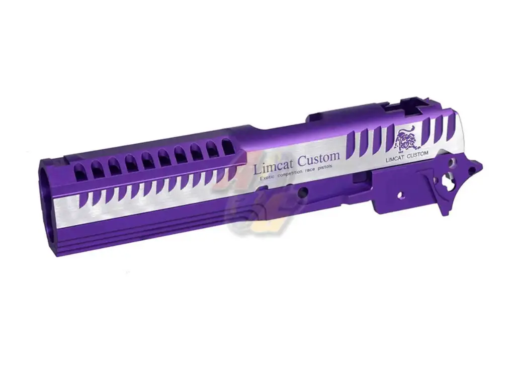 5KU CNC Aluminum 5 Inch LimCat Custom Kit 2 For Tokyo Marui Hi-Capa Series GBB (Purple) 