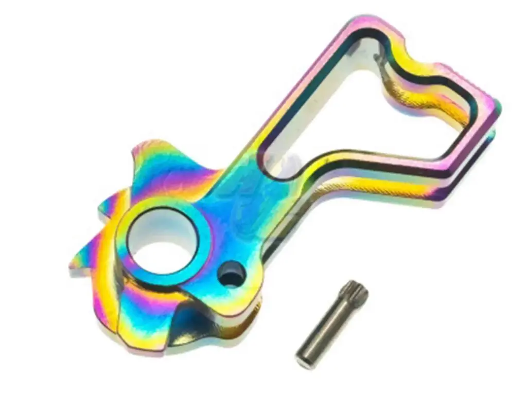 COWCOW Technology Match Grade Stainless Steel Hi-Capa Hammer - Type C (Rainbow)