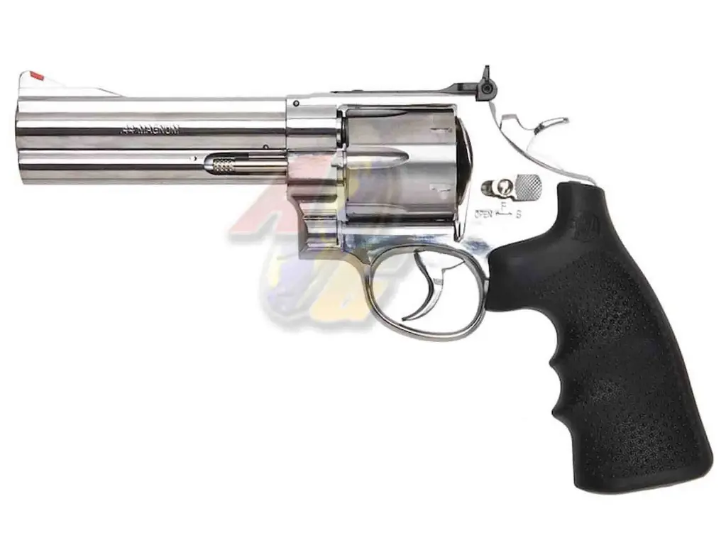 [UMX-26467] Umarex S&W 629 Co2 5 Inch Revolver (Silver) (Black Grip) (by WinGun)