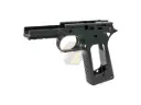 Gunsmith Bros CNC Aluminum Curved Guard Tactical Railed Frame for Tokyo Marui 1911 Series GBB (Black) 