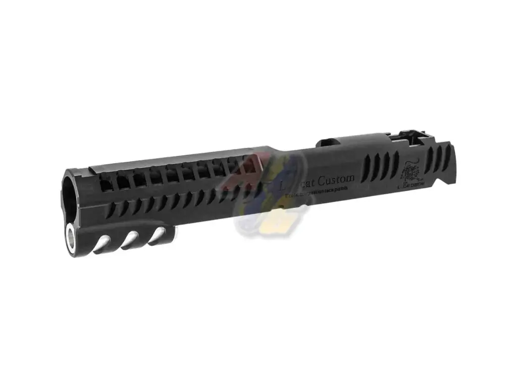 Gunsmith Bros CNC Aluminum Limcat Style Multi Cut Slide Version 2 for Tokyo Marui Hi-Capa GBB Series - Black