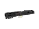 Gunsmith Bros CNC Aluminum Limcat Style Multi Cut Slide Version 2 for Tokyo Marui Hi-Capa GBB Series - Black