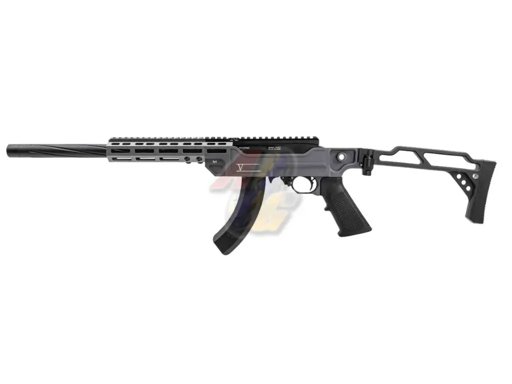SEAL Airsoft KC02 Ruger 10/ 22 VENDETTA Style Folding Stock GBB (Gray) 
