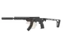 SEAL Airsoft KC02 Ruger 10/22 VENDETTA Style Folding Stock GBB with Suppressor (Black)