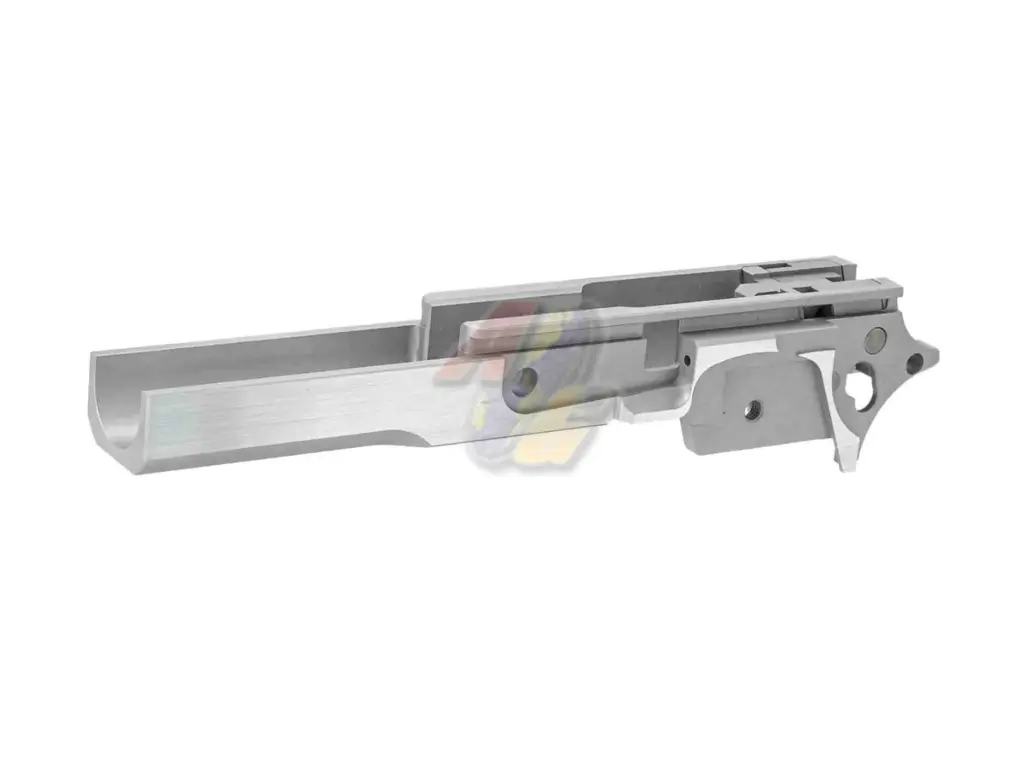 Gunsmith Bros CNC Aluminum Limcat Style 3.9" Frame for Tokyo Marui Hi-Capa GBB Series - Silver