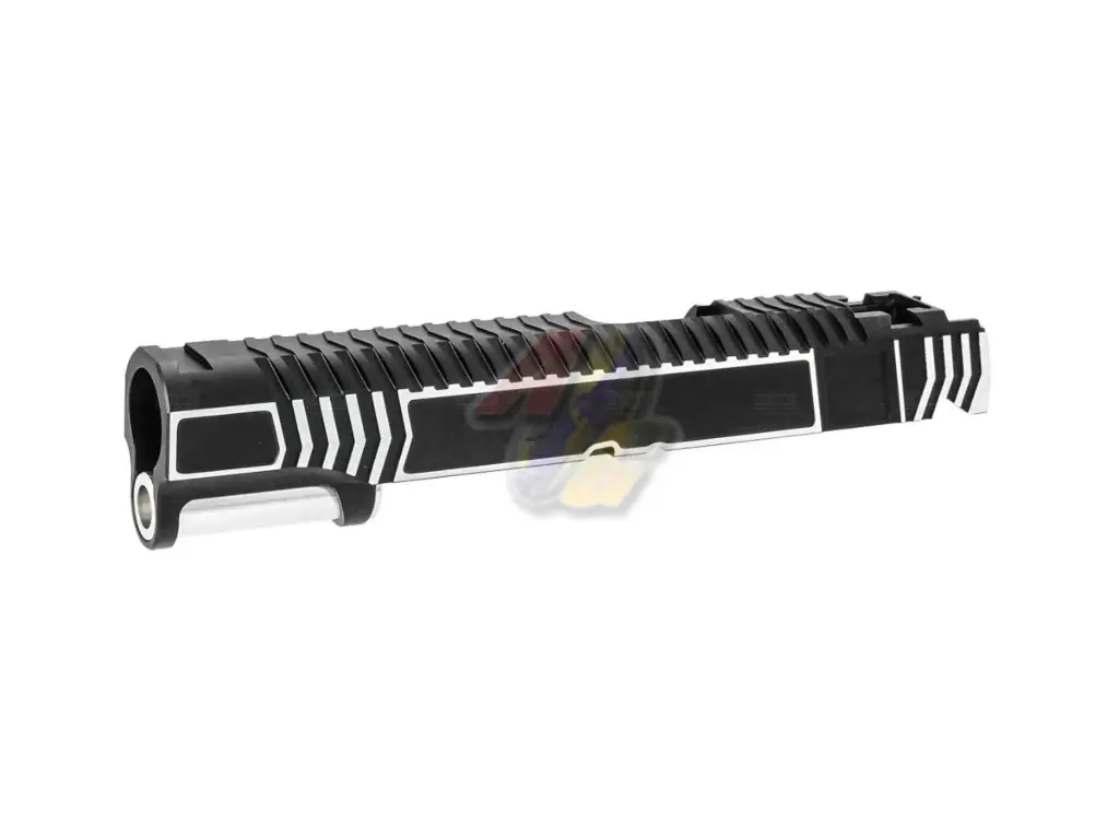 Gunsmith Bros CNC Aluminum 25 Style Slide for Tokyo Marui Hi-Capa GBB Series - (2-Tone)