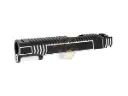 Gunsmith Bros CNC Aluminum 25 Style Slide for Tokyo Marui Hi-Capa GBB Series - (2-Tone)