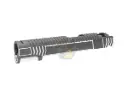 Gunsmith Bros CNC Aluminum 25 Style Slide for Tokyo Marui Hi-Capa GBB Series (2-Tone Grey)