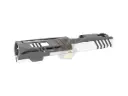 Gunsmith Bros CNC Aluminum Light Style Slide for Tokyo Marui Hi-Capa GBB Series (2-Tone Grey)