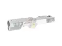Gunsmith Bros CNC Aluminum INF Style Diamond Slide for Tokyo Marui Hi-Capa GBB Series - Silver