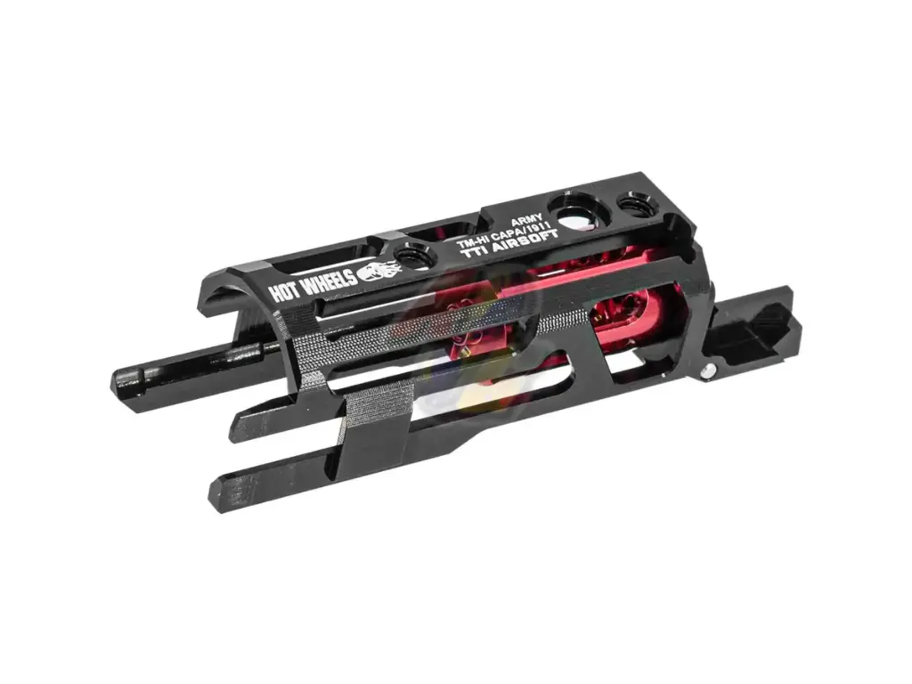 TTI Airsoft Hot Wheel Series Zero Friction Blow Back Unit for Tokyo Marui Hi-Capa, 1911 GBB - Black