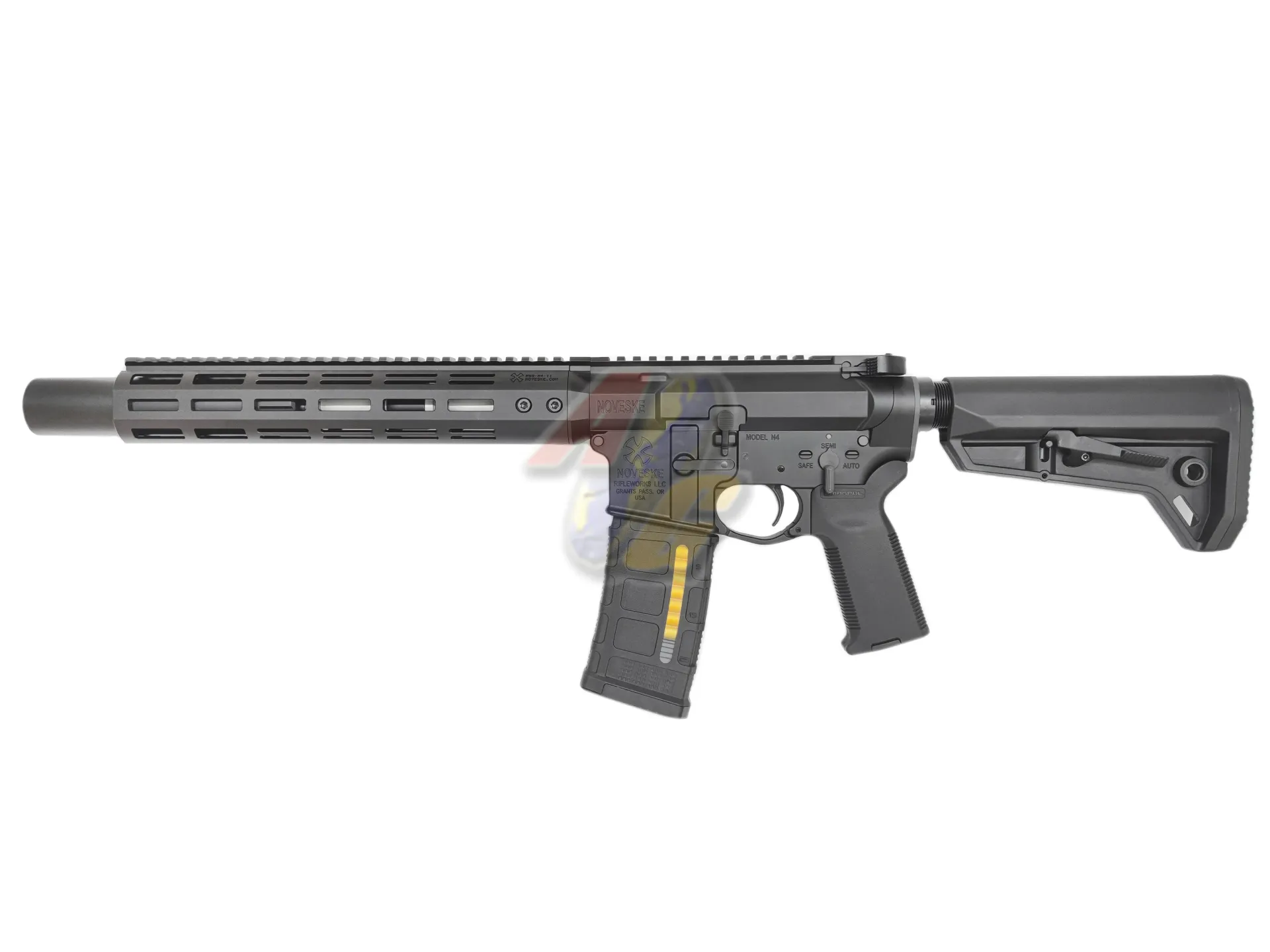 EMG Noveske N4 NSR-SD MWS GBB Rifle with Eshooter Flare Mono Tracer - Black (by Double Eagle)