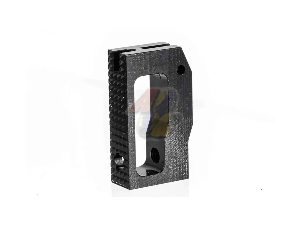 Revanchist Airsoft Aluminum Adjustable Flat Trigger For Tokyo Marui Hi-Capa Series GBB (Type K/ Black)