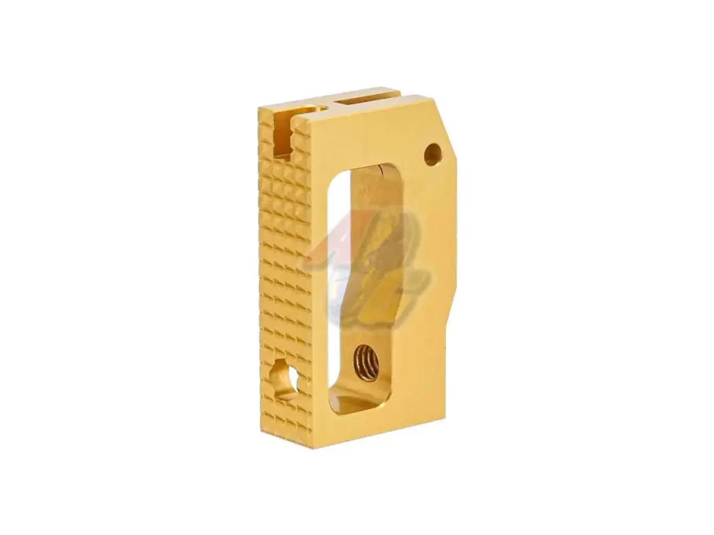 Revanchist Airsoft Aluminum Adjustable Flat Trigger For Tokyo Marui Hi-Capa Series GBB (Type K/ Gold)