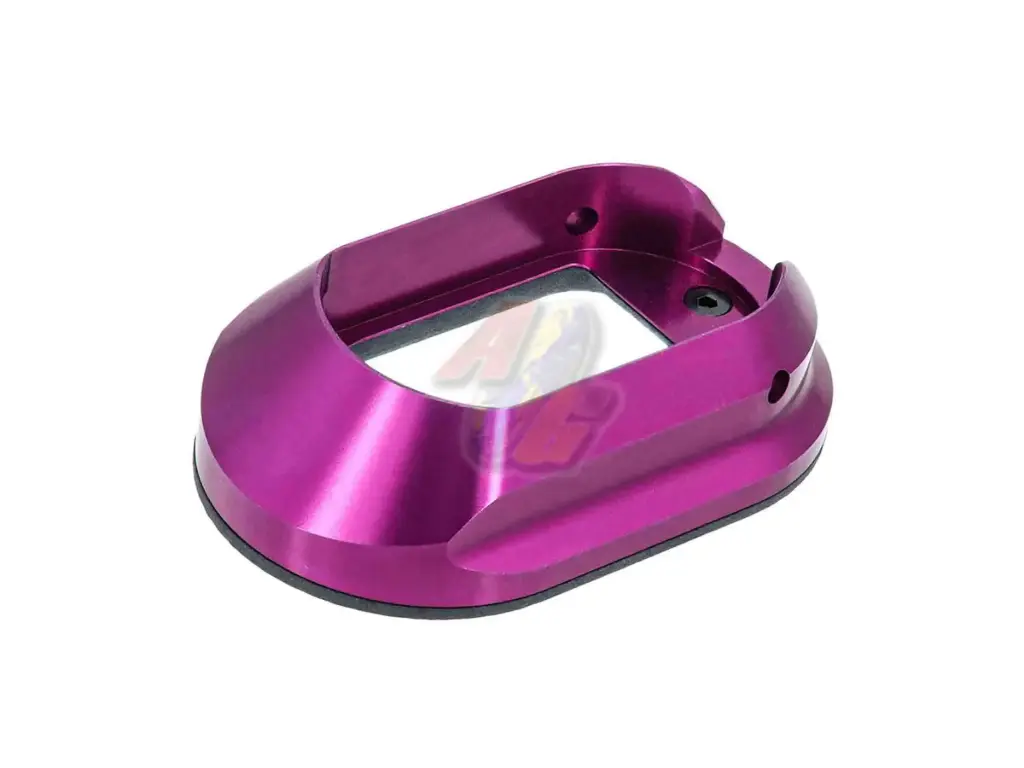 Revanchist Airsoft Aluminum Lim Style XL Magwell for Tokyo Marui Hi-Capa Series GBB (Purple)
