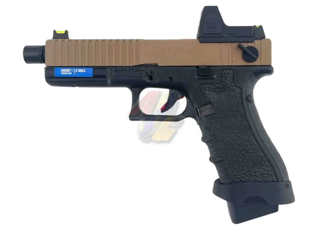 [VS-VGP-01-07-BDS] Vorsk EU8 G18 BDS GBB (Black/Tan)
