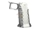 5KU CNC Aluminum Grip Type.12 for Tokyo Marui Hi-Capa Series GBB (Silver)