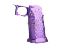 5KU CNC Aluminum Grip Type.12 for Tokyo Marui Hi-Capa Series GBB (Purple)