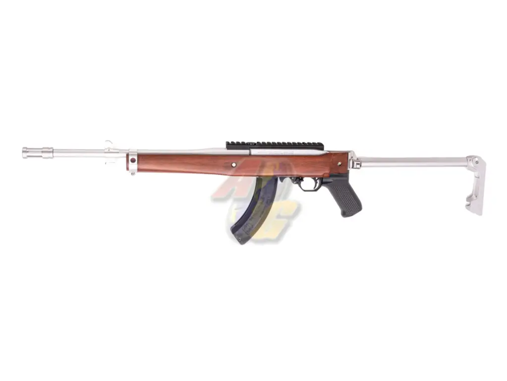 [VIVA-RB1022-SV] Viva Arms Ruger 10/ 22 Rifle with Samson B-TM Folding Stock GBB (Silver)