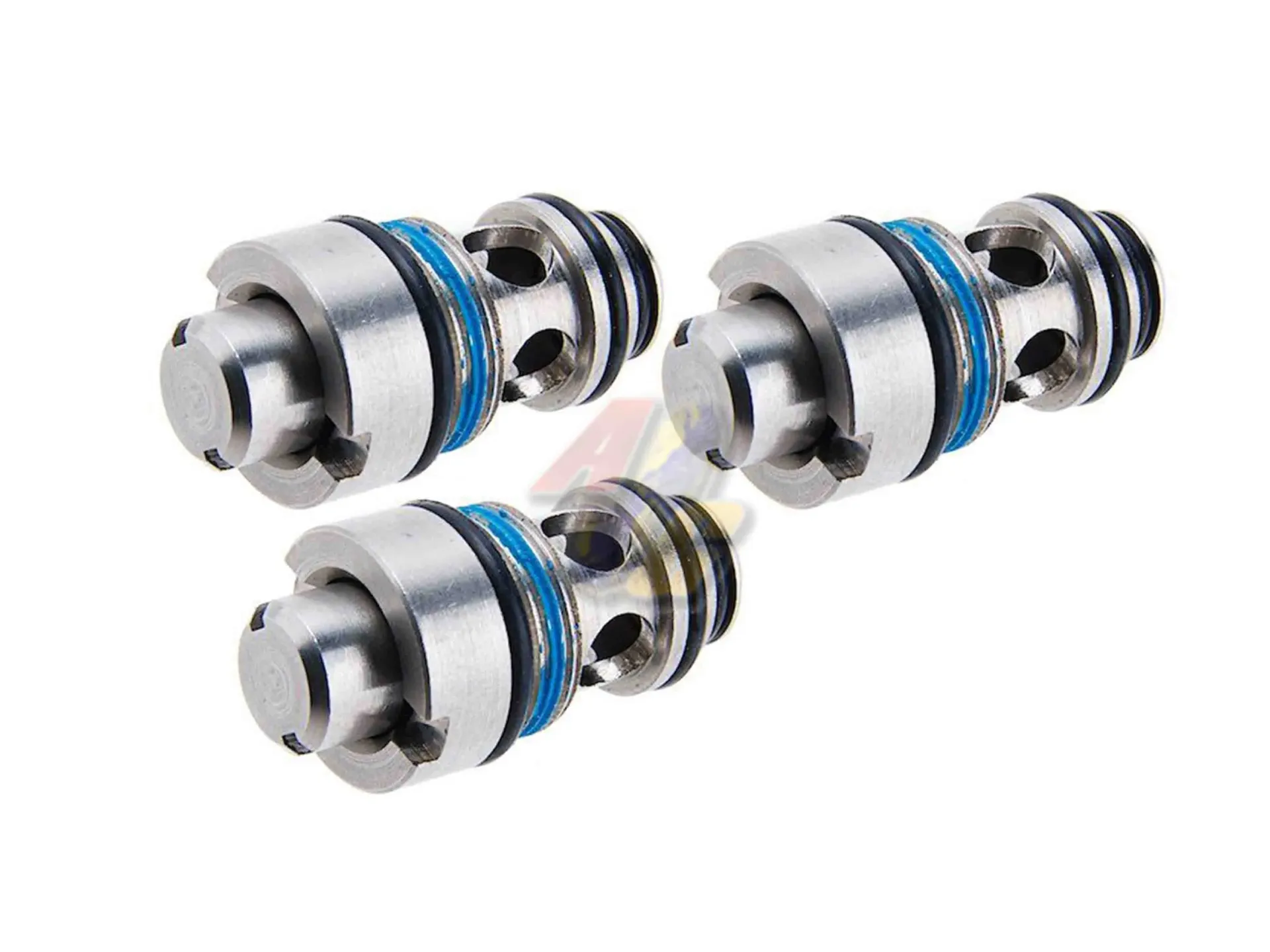 GunsModify EVO Stainless Steel Magazine Output Valve for Tokyo Marui MWS/ GM MWS, Tokyo Marui Hi-Capa GBB Pistol Magazine Series - 3 Pcs