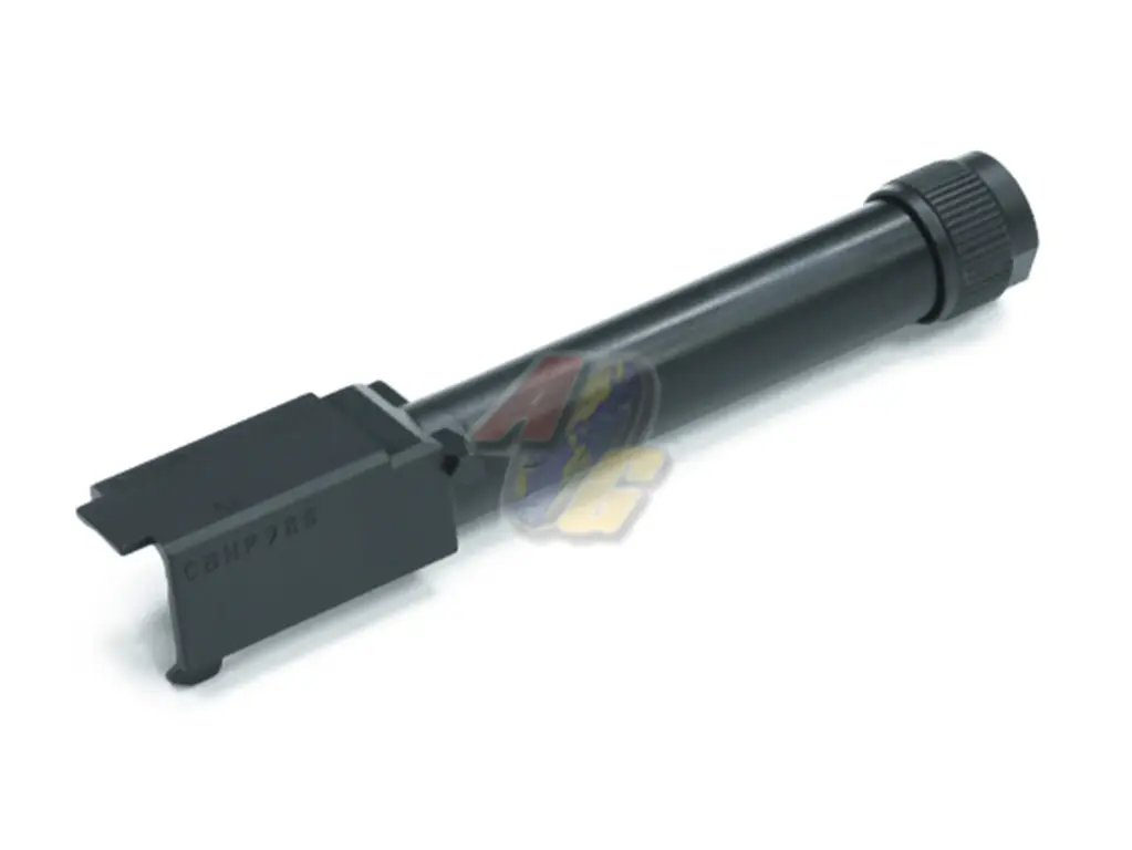 Guarder CNC Steel Thread Outer Barrel for Tokyo Marui G17 Gen.5 MOS/ G45 GBB Series - Black (14mm-)
