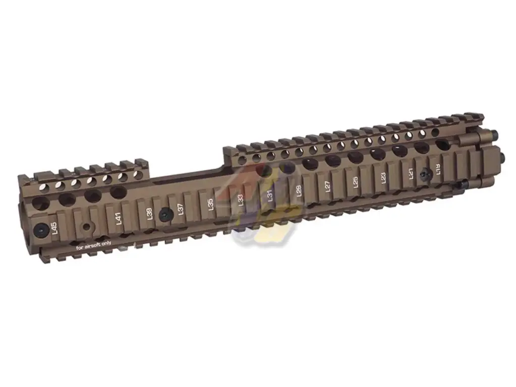 CYMA 12.5 Inch Daniel Defense RIS II FSP Rail for M4 Series AEG (Dark Earth)