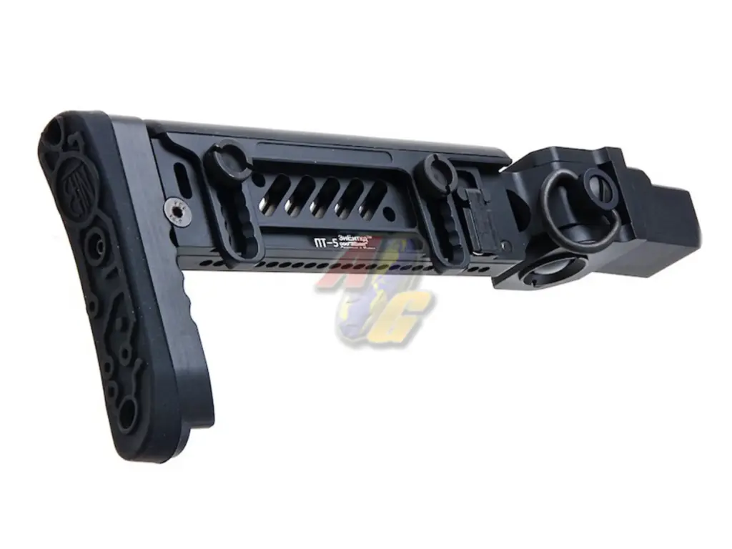 5KU PT-5 Side Folding Stock for GHK AKM V3 GBB (Black)