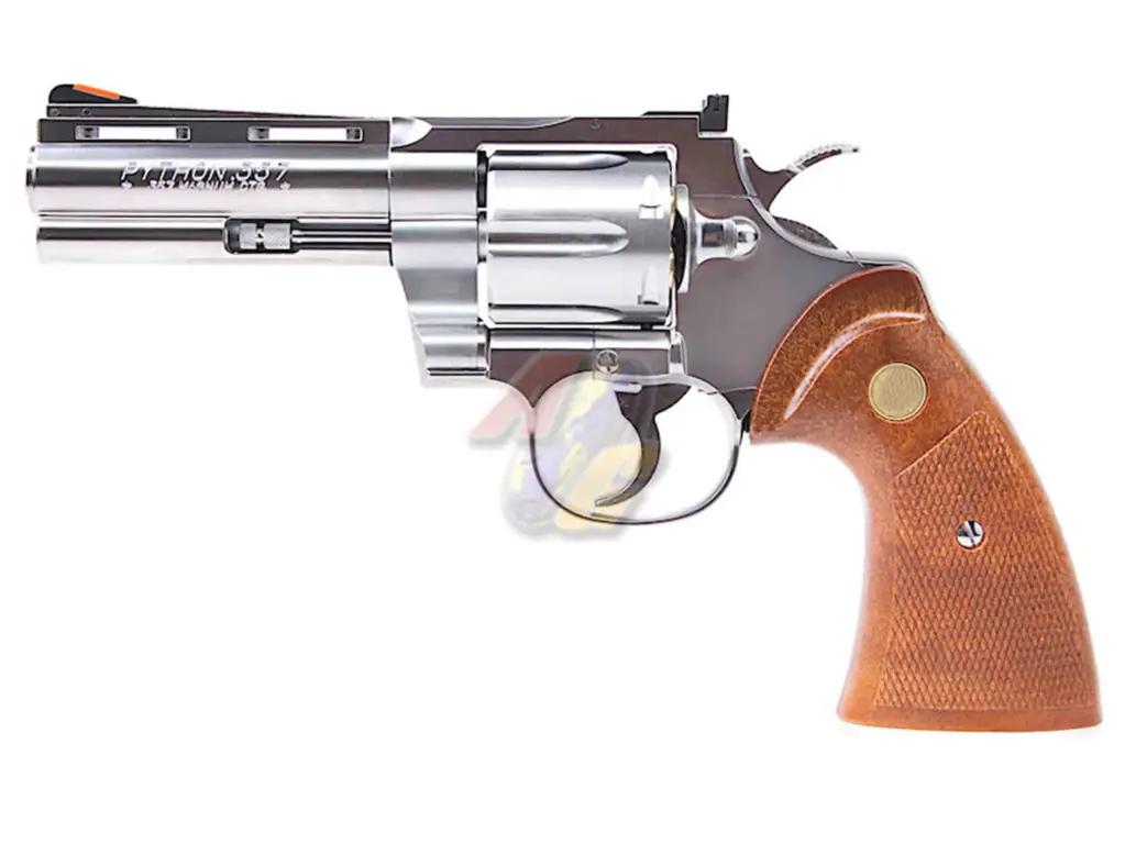 [TN-GP-357-4-SF] Tanaka Python 357 R-Model 4 Inch Gas Revolver (Stainless Finish)