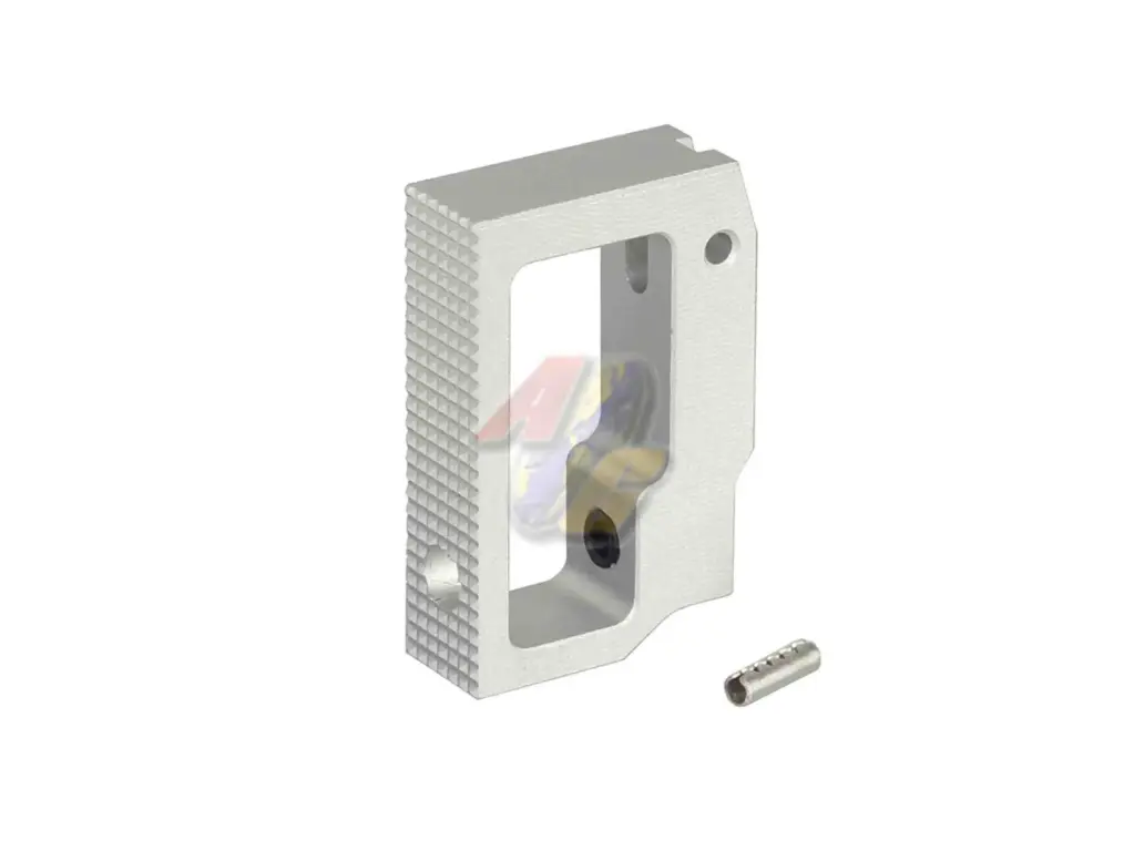 5KU Aluminum Medium Flat Adjustable Trigger for Tokyo Marui Hi-Capa/ M1911 GBB (Silver)