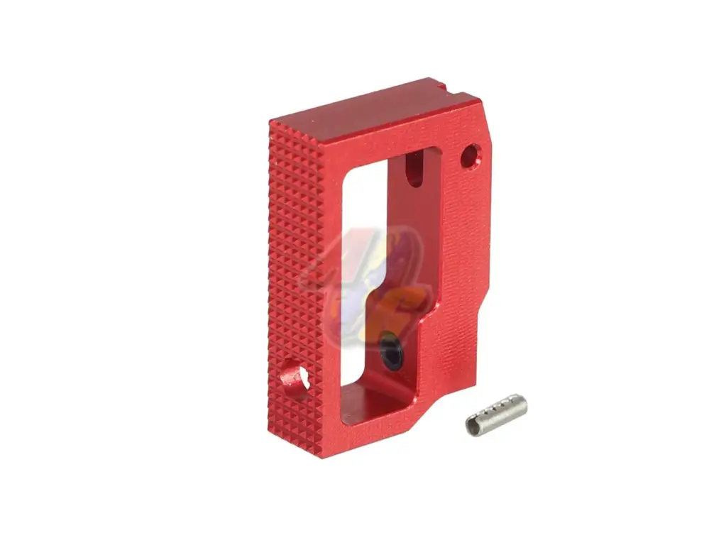 5KU Aluminum Medium Flat Adjustable Trigger for Tokyo Marui Hi-Capa/ M1911 GBB (Red)