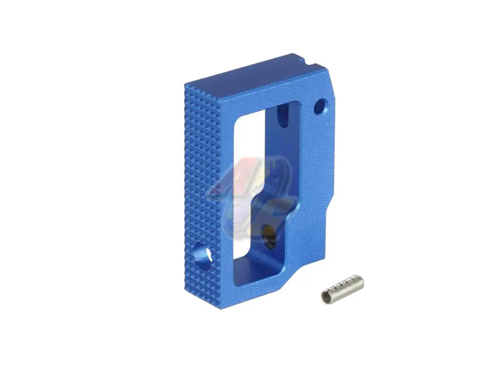 5KU Aluminum Medium Flat Adjustable Trigger for Tokyo Marui Hi-Capa/ M1911 GBB (Blue)