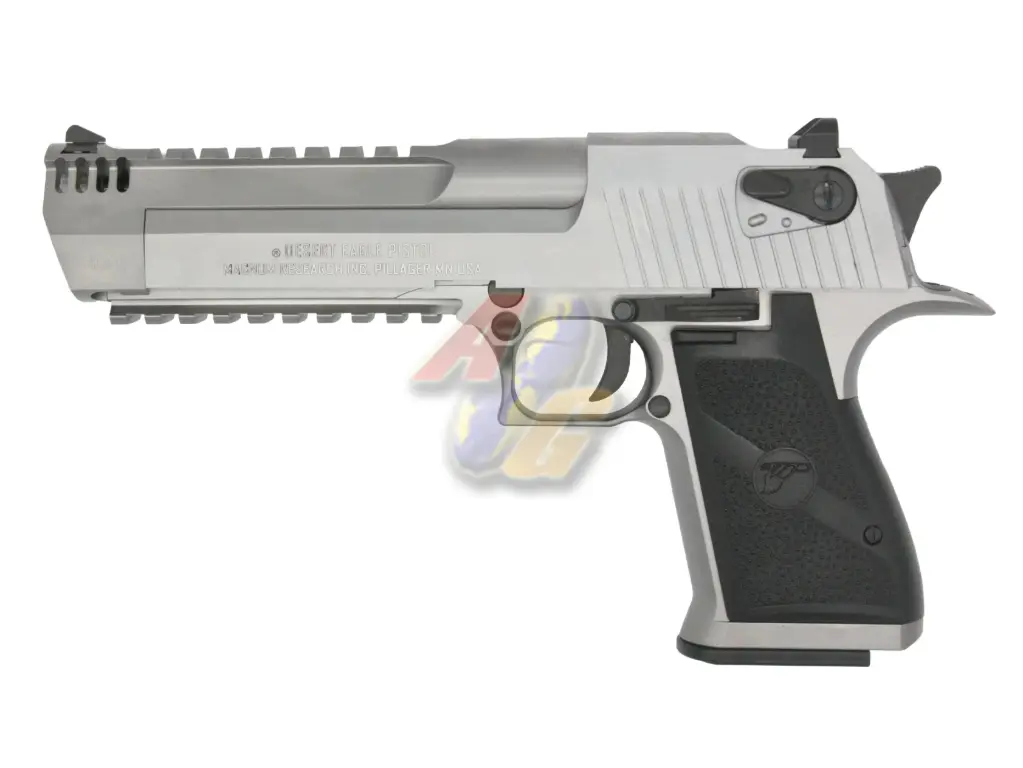 [WE-CY-CG-0040] Cybergun/ WE Full Metal Desert Eagle L6 .50AE Pistol with Full-Auto - Licensed (Silver) (by WE)
