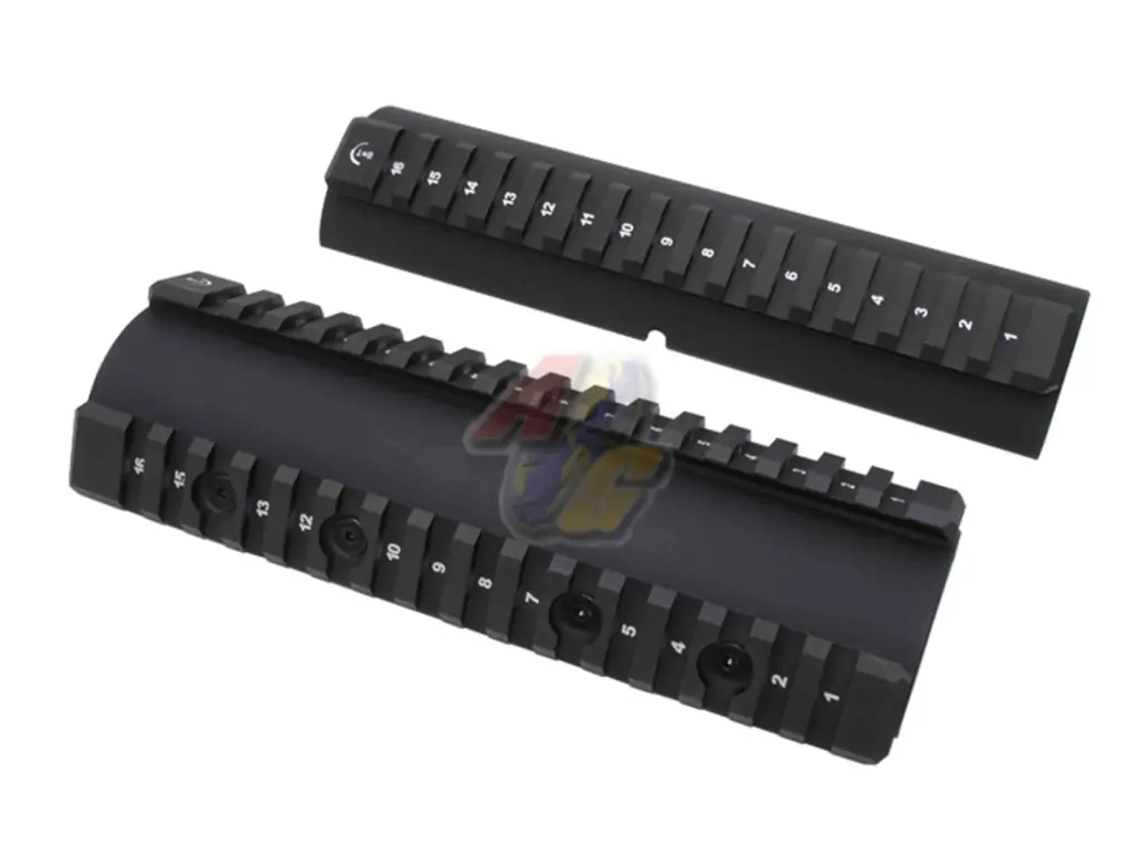 Wii CNC 6063 Aluminium Tri-Rail Handguard for Umarex MP5-SD3 GBB (by VFC)