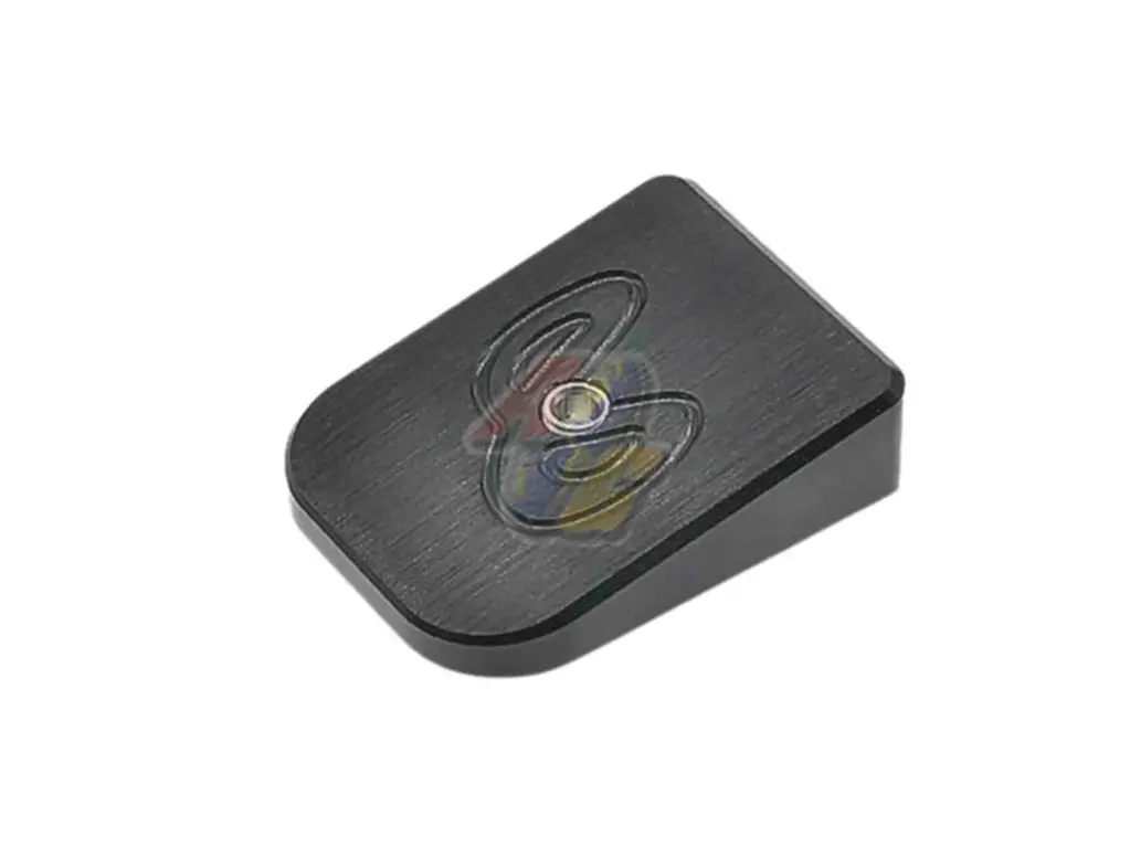 AIP CNC Aluminum SVI INF Style Magazine Base for Tokyo Marui Hi-Capa GBB (Black)