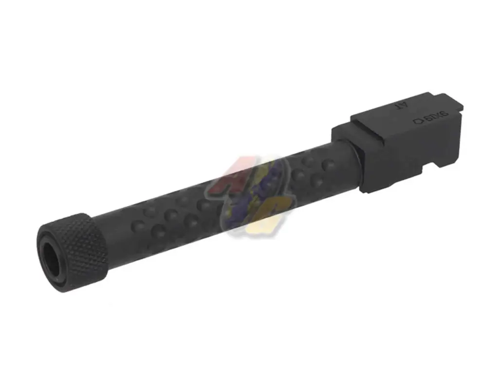 5KU Aluminum Dot Outer Barrel with Thread for Tokyo Marui G17/ G18 GBB (14mm-/ Black)